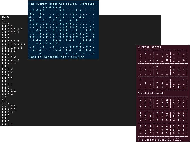 Thumbnail for Sudoku + Nonogram Solver